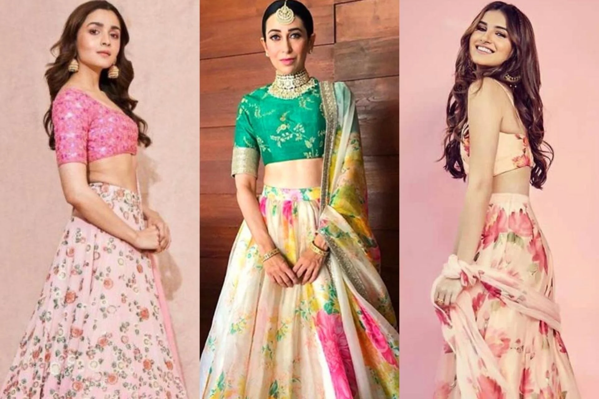Celebrities Breezy Lehengas That Steal Our Heart....!