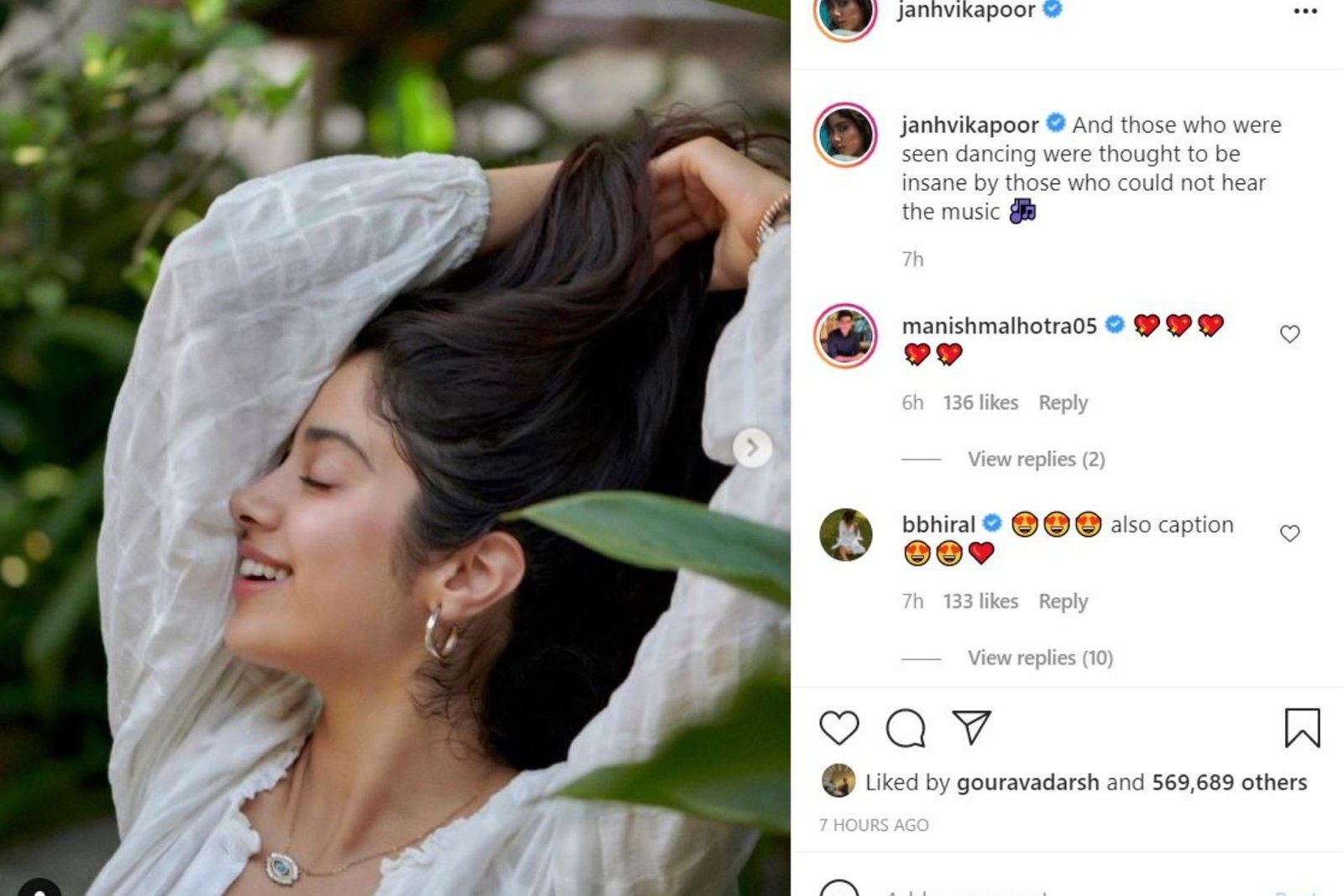 Janhvi Kapoor Talks And Posts About Her Saturday Vibe…!