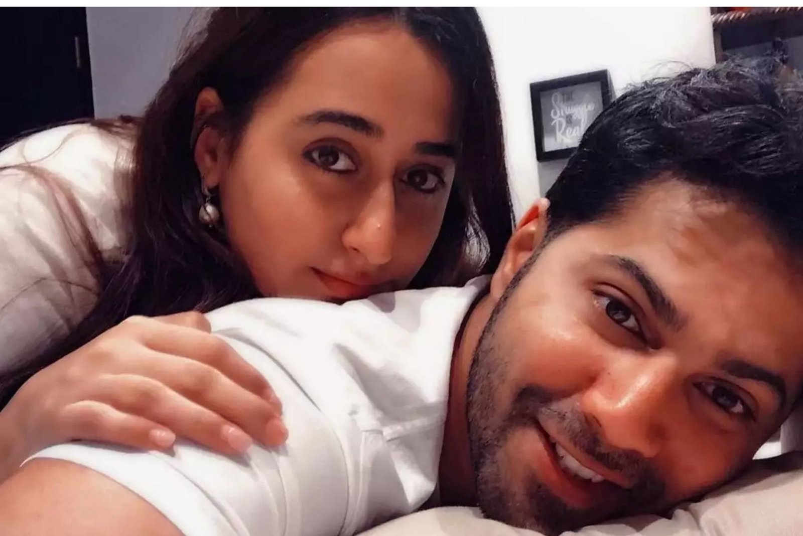 Varun Dhawan's wife Has A Rare Appearance After Marriage