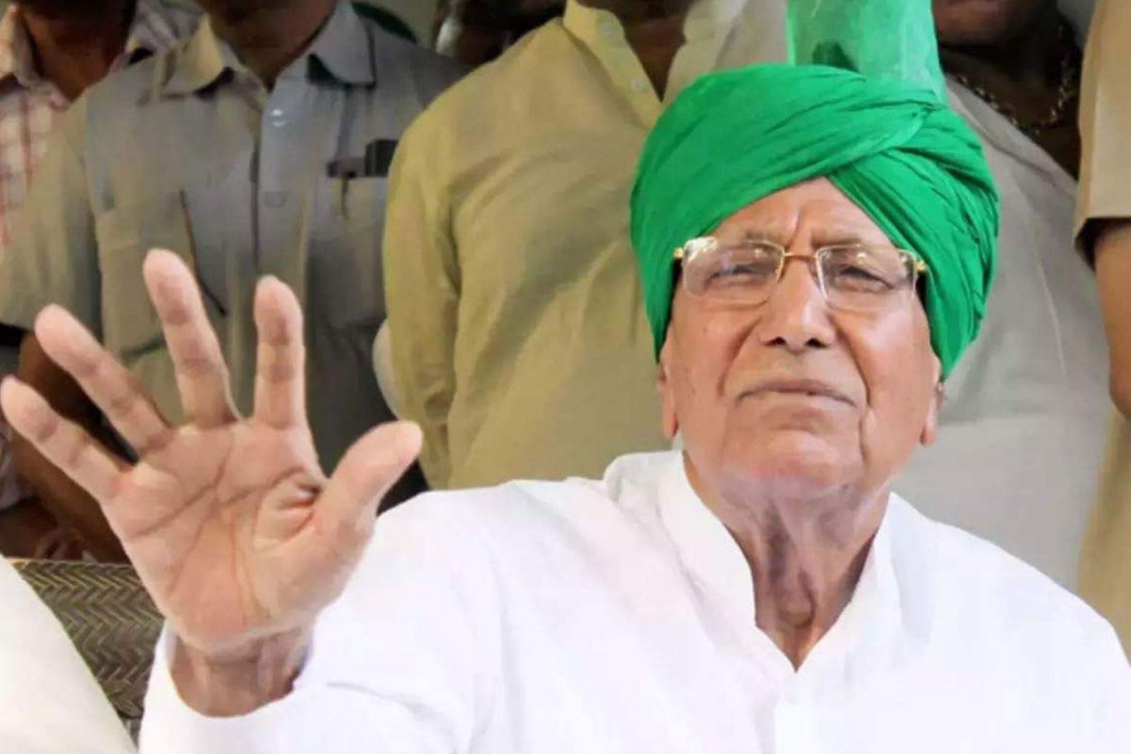 O P Chautala Has Been Released From Tihar Jail.!