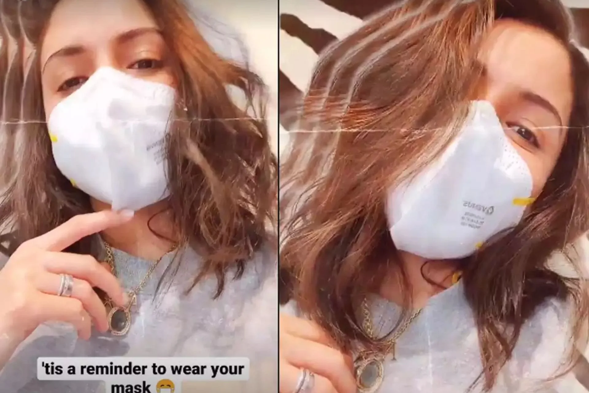 Anushka Sharma Recalls The Wearing Of Mask With A Video