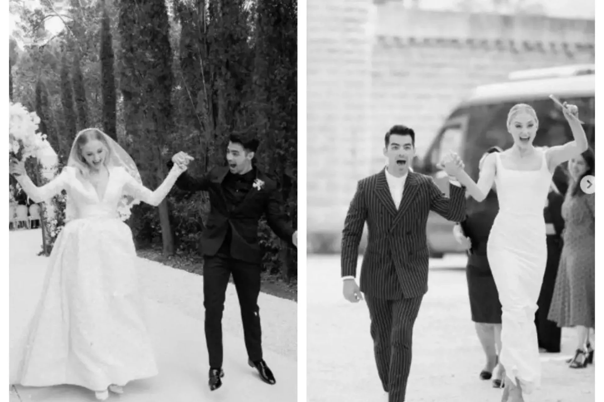 Wedding Pictures Shared By Sopie Turner and Joe Jonas ..!