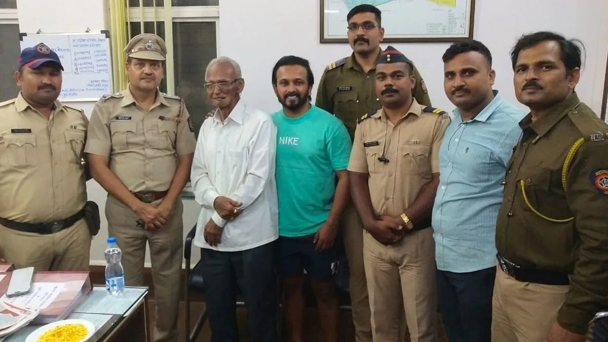 Pune police have found Kedar Jadhav's father, Mahadev Jadhav, who went missing from the Kothrud area of Pune city on Monday morning. Mahadev, who was suffering from dementia, was found in the Mundhwa area. Kedar Jadhav thanked everyone for their prayers in a social media post and shared a picture of his father at the police station.