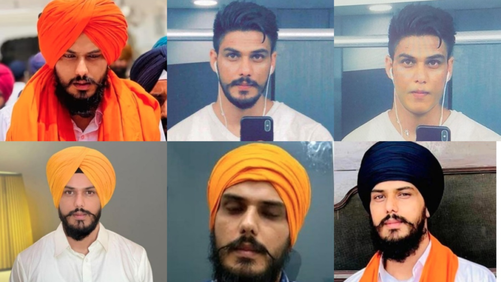 Punjab Police have released pictures of Amritpal Singh, the chief of the Khalistani outfit Waris Punjab De, in different attires and have requested people to help arrest him. The police have recovered the vehicle in which he fled but Singh is still on the run. Read on to know more about his escape, the people who helped him, and the crackdown launched against him.