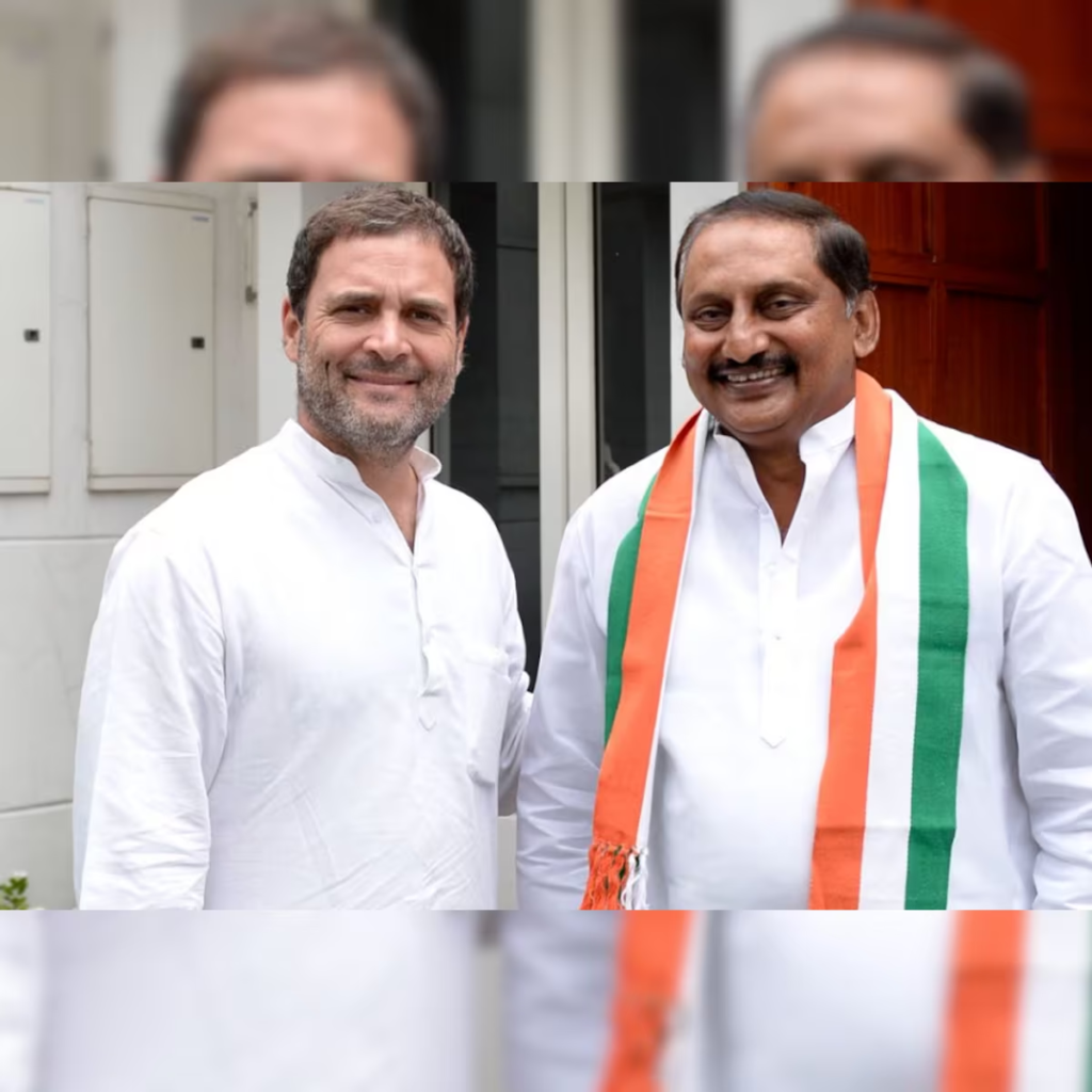 Kiran Kumar Reddy, the last Chief Minister of undivided Andhra Pradesh, on Friday joined the BJP, weeks after he quit the Congress. He hit out at the Congress leadership for its inability to accept people's verdict and make a course correction.


