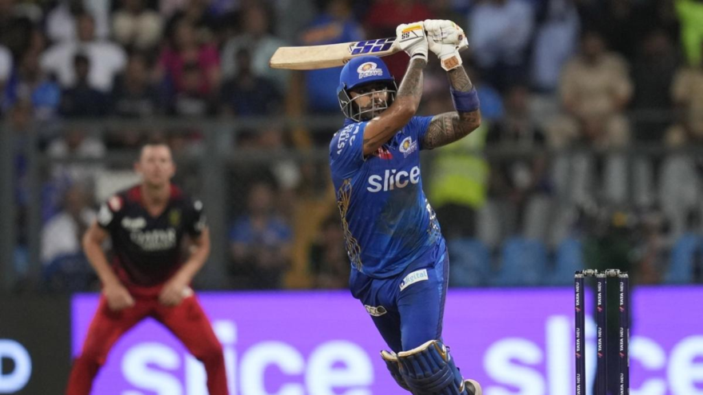 Virat Kohli acknowledged Suryakumar Yadav's post his heroics with the bat for Mumbai Indians against Royal Challengers Bangalore. Even after losing the game, Kohli acknowledged Surya’s batting, who single-handedly took the game away from RCB.

