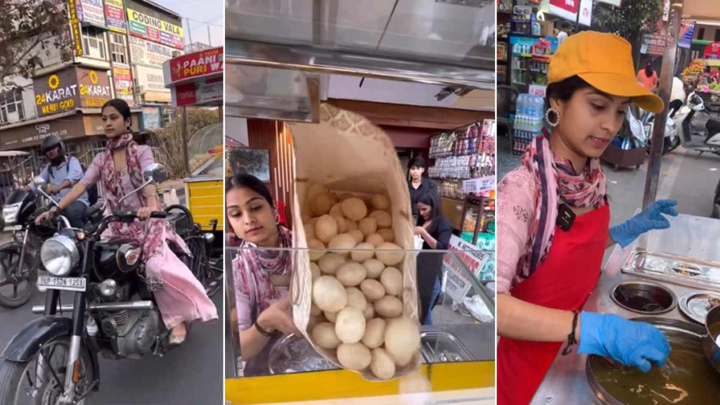 "Meet Tapsi Upadhyay, a third-year BTech student who has become a sensation as BTech Paani Puri Waali. Discover her inspiring journey, challenges, and the special elements of her healthy paani puri stall. 