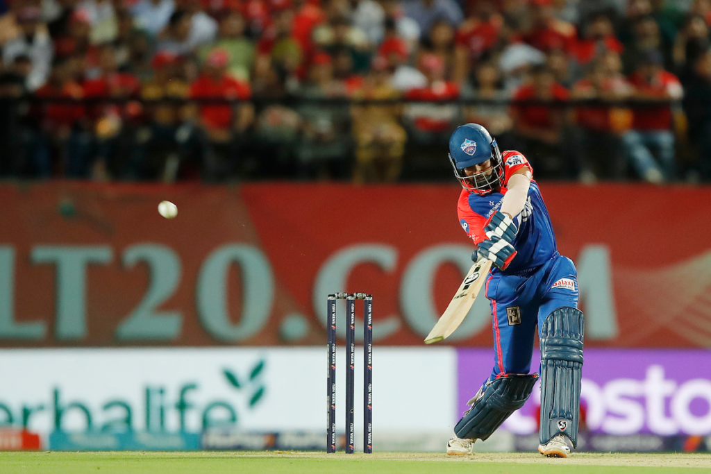 "After a series of low scores, Prithvi Shaw bounces back with an outstanding half-century against Punjab Kings in the PBKS vs DC game. Shaw's hard work and determination are evident as he delivers an impressive performance, smashing boundaries and providing a solid start to Delhi Capitals alongside captain David Warner."