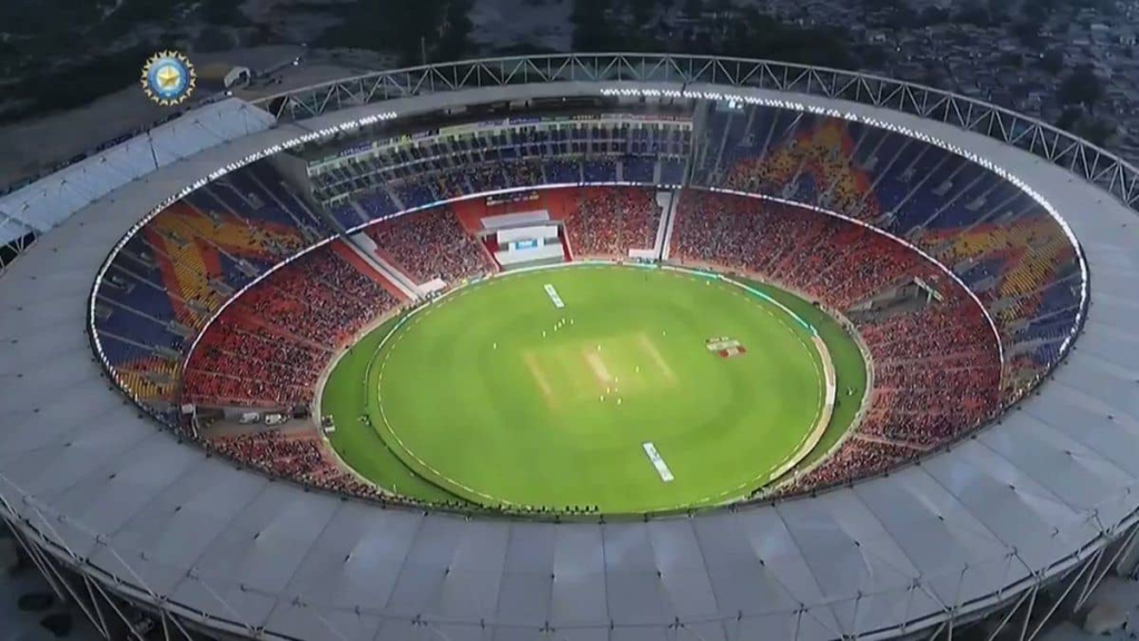 Ahmedabad's Narendra Modi Stadium with a seating capacity of 1 lakh people is reportedly the front runner to host the highly anticipated India vs Pakistan ODI World Cup 2023 match. The stadium has state-of-the-art facilities and is a no-brainer choice for this epic cricket encounter.