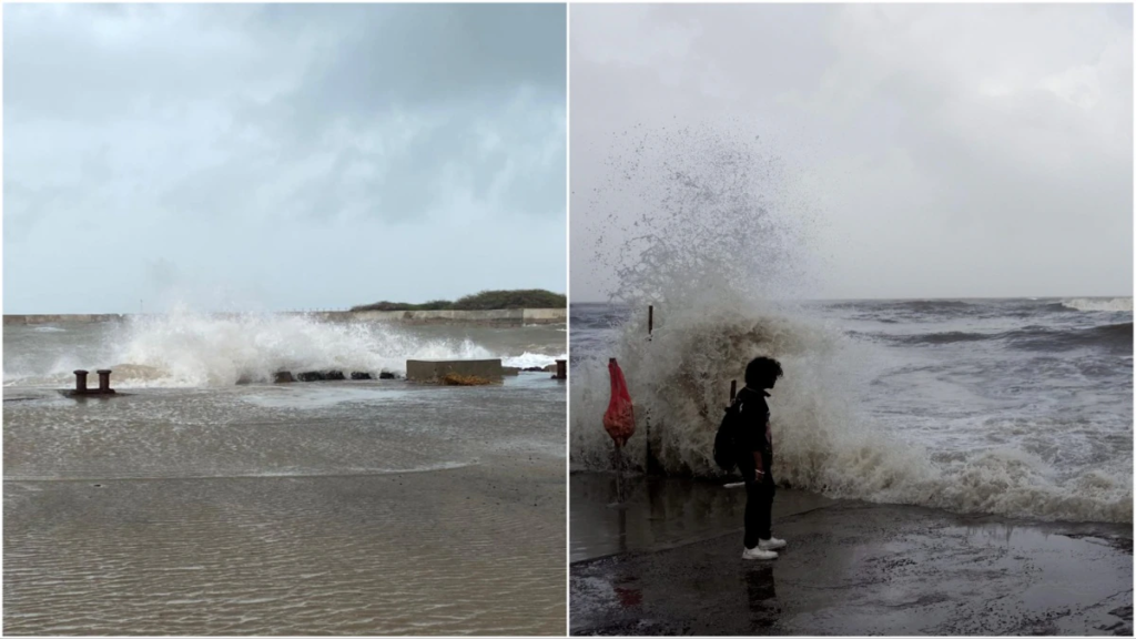 Authorities in Gujarat have taken proactive measures to safeguard residents as the powerful cyclone 'Biparjoy' nears landfall. Approximately 50,000 individuals from coastal areas have been shifted to temporary shelters. The Saurashtra-Kutch region has already experienced heavy rainfall and strong winds. Read on for the latest updates on Cyclone Biparjoy.

