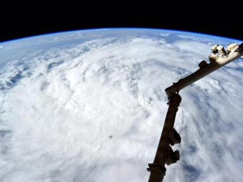United Arab Emirates (UAE) astronaut Sultan Al Neyadi has shared captivating photographs of Cyclone Biparjoy as seen from the International Space Station. Witness the awe-inspiring images of the severe cyclonic storm approaching Gujarat's coast over the Arabian Sea. Stay informed and experience the unique perspective provided by Al Neyadi's stunning visuals.