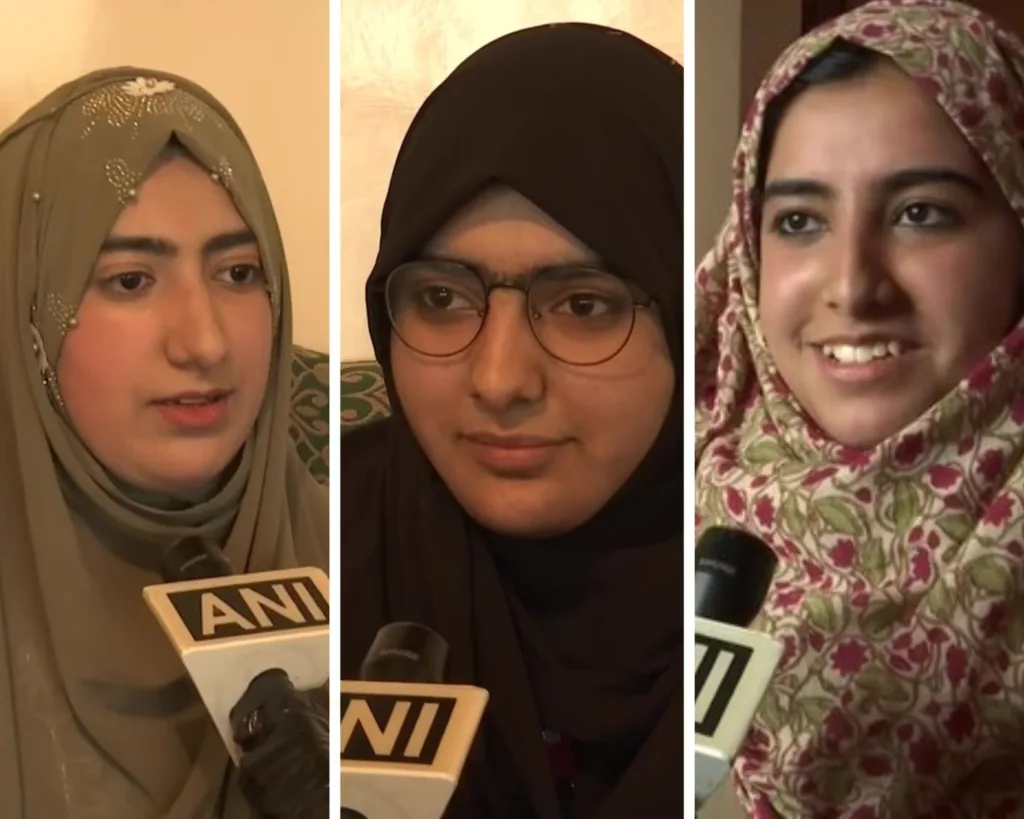 Three talented cousin sisters from Jammu and Kashmir, Tuba Bashir, Rutba Bashir, and Arbish, have achieved a remarkable feat by clearing the NEET UG exam in their very first attempt. Their inspiring journey and dedication to their goal serve as an inspiration to aspiring medical students across the nation.