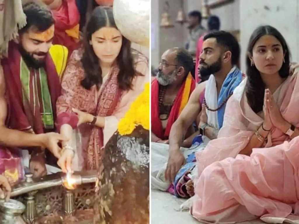 Virat Kohli and Anushka Sharma were recently spotted attending a Krishna Das Kirtan show in London. Pictures and videos of the celebrity couple enjoying the spiritual outing have gone viral on social media. This is not the first time the duo has been seen on a spiritual outing together, reflecting a new dimension of their personalities. Kohli's next assignment is India's tour of West Indies starting in July.