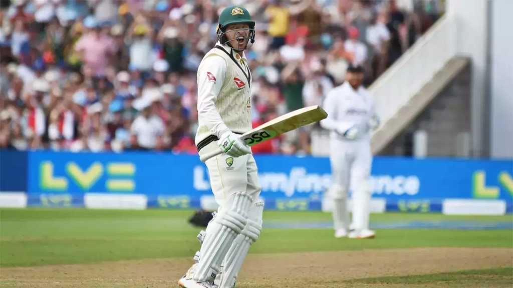 In a remarkable moment during the Ashes opener, England employed an unconventional field set-up to dismiss Usman Khawaja. The viral video shows Khawaja attempting to breach the six fielders but miscuing his shot, resulting in a bowled dismissal. Read on for more details about the match and Khawaja's performance in the first Test of the series.