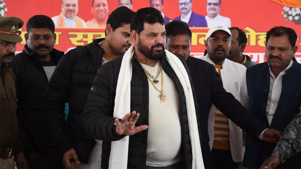 A Khap Panchayat held in Haryana's Kurukshetra has demanded that the government take action against Brij Bhushan Sharan Singh, the chief of Wrestling Federation of India (WFI), who has been accused of sexually harassing female wrestlers. The Panch