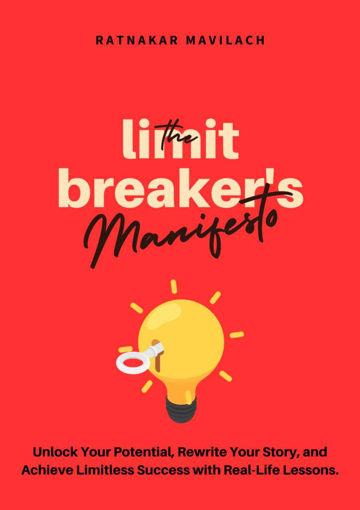 Discover the highly anticipated book, 'The Limit Breaker's Manifesto: Rewrite Your Story' by Ratnakar Mavilach. Empower yourself, overcome obstacles, and achieve extraordinary success. Launching in December 2023.
