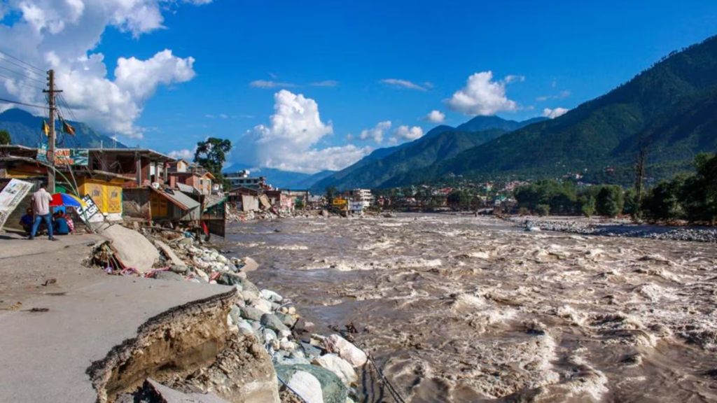 A cloudburst in Himachal’s Chamba Valley has resulted in extensive damage to houses and roads. Thankfully, there have been no casualties reported. 