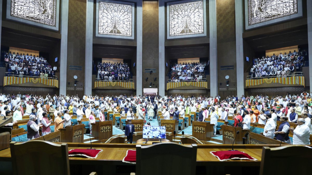 In a historic move during the Parliament Monsoon Session, Rajya Sabha Chairman Jagdeep Dhankhar reconstitutes the Vice-Chairpersons Panel with 50% women MPs, including P T Usha, S Phangnon Konyak, Fauzia Khan, Sulata Deo, V Vijaysai Reddy, Ghanshyam Tiwari, L Hanumanthaiah, and Sukhendu Sekhar Ray.