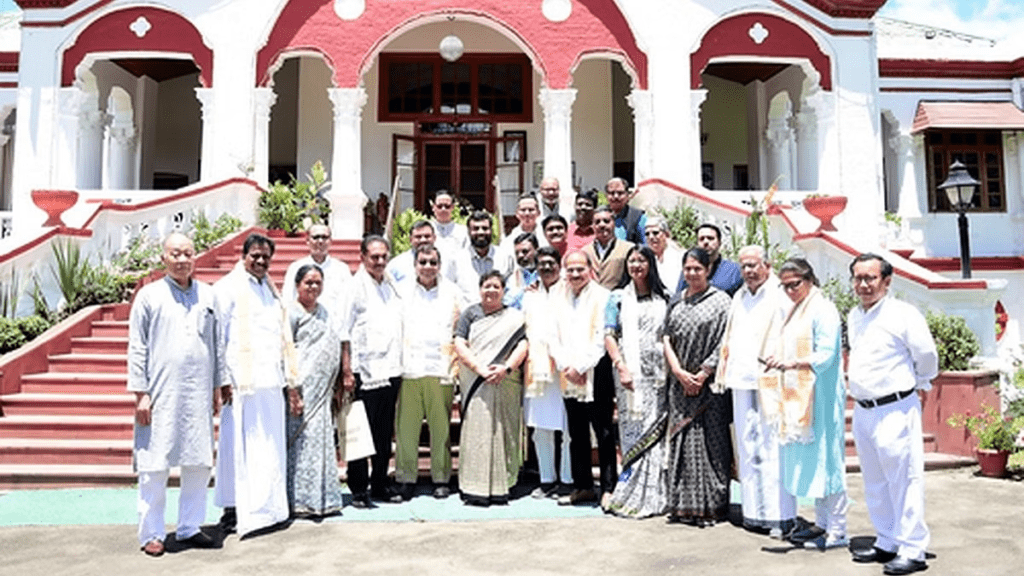 A meeting of the leaders of the opposition's INDIA alliance is underway to discuss the strategy for the floor of the House. MPs who visited Manipur recently are also present in the meet to apprise the floor leaders about the situation in the violence-torn state. The leaders returned from the northeastern state on Sunday (July 30). This comes as Parliament's monsoon session is set to resume today for another week amid ongoing debate on Manipur.