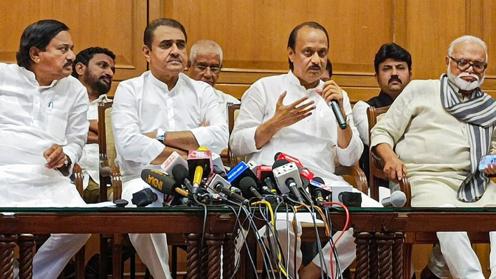 Maharashtra NCP President, Jayant Patil, rebuffs attempts by Ajit Pawar-led faction to remove him from his post, asserting that all NCP MLAs, totaling 53, stand firmly with party chief Sharad Pawar's leadership. The intra-party conflict intensifies as rival factions clash for control.