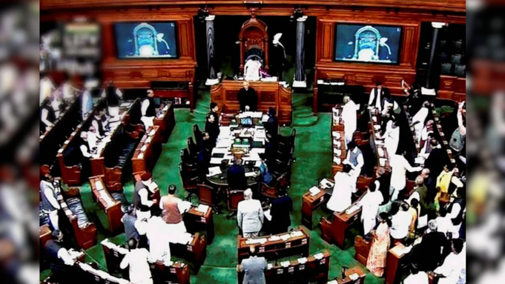 Lok Sabha's monsoon session witnesses a 45% productivity rate, with the passage of 22 bills and suspension of 2 MPs.