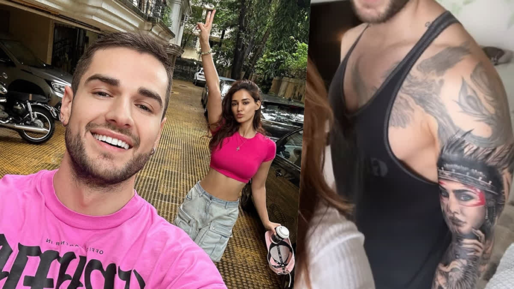 Amid swirling relationship rumors, Aleksander Alex Ilic has inked Disha Patani's face onto his forearm. Disha shares the tattoo on Instagram, sparking curiosity about their rumored relationship and the significance of the tattoo.