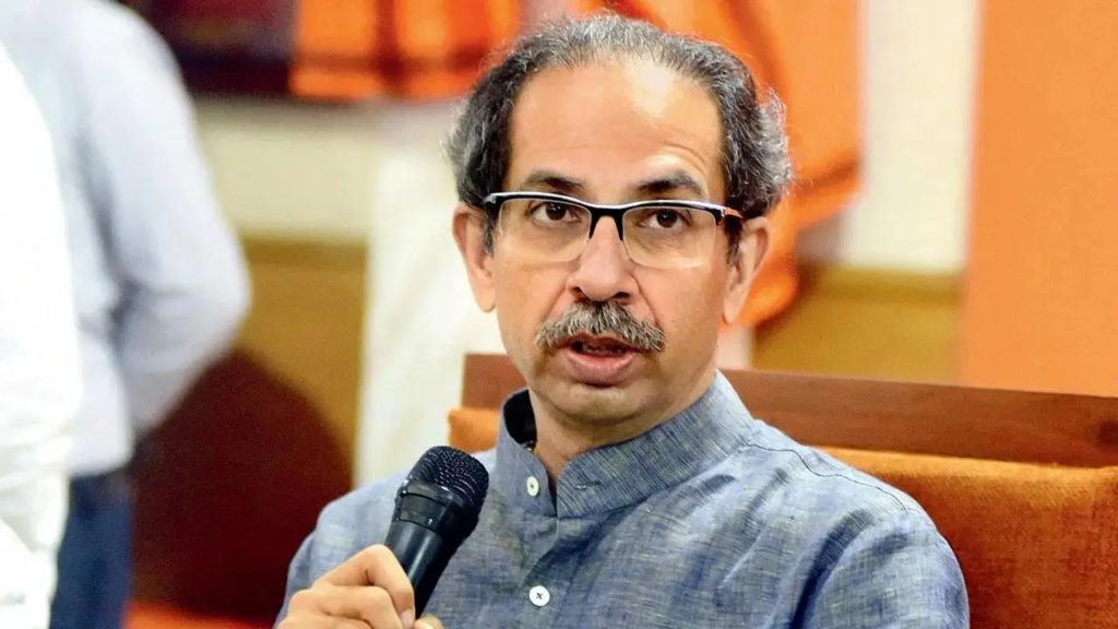 "Shiv Sena leader Uddhav Thackeray draws a comparison between the British colonial era and the present government's policies, emphasizing the nation's need for both development and freedom. He addresses the alliance formed by opposition parties ahead of the upcoming general elections, aiming to challenge the saffron party's dominance."
