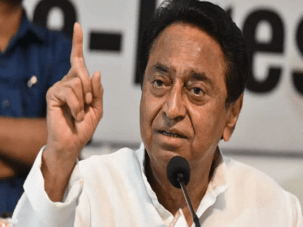 "Former MP Chief Minister Kamal Nath criticizes the BJP's use of Sanatan Dharma as a diversion tactic before the 2024 Lok Sabha elections."
