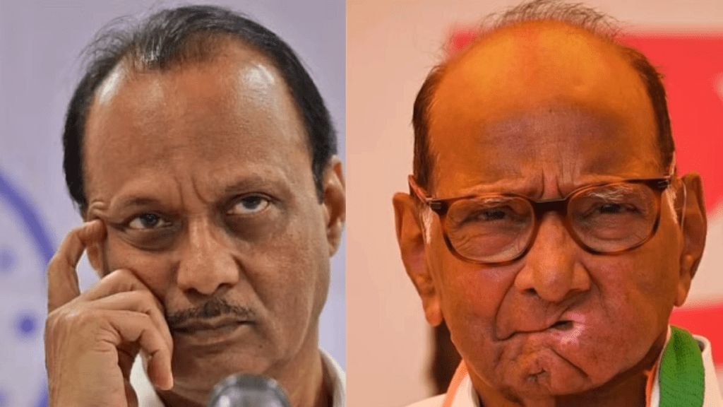 "Maharashtra Deputy CM Ajit Pawar announces EC hearing for NCP symbol dispute between factions led by Ajit Pawar and Sharad Pawar on October 6."

