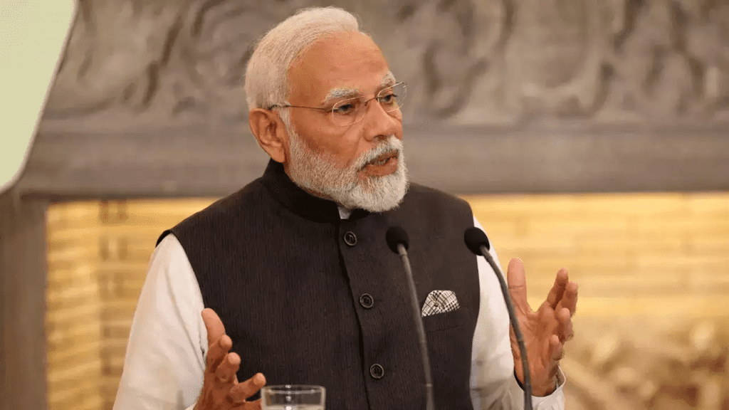  "Prime Minister Narendra Modi inaugurates the G20 Summit, emphasizing a human-centric approach and expressing condolences for Morocco's earthquake victims."