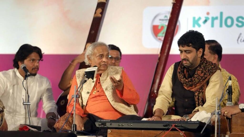 "Witness a groundbreaking moment at the 69th Sawai Gandharva Bhimsen Mahotsav in Pune as the keyboard makes its debut in Indian classical music. Abhijit Pohankar's bold vision signals a new era for the genre, declaring, 'Tomorrow, the keyboard will also be a part of mainstream Indian classical music.'"