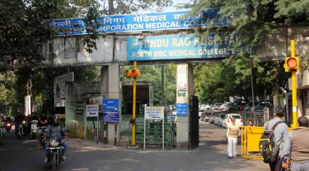 "Delhi Mayor Shelly Oberoi takes decisive action, suspending Hindu Rao Hospital MS after uncovering shocking lapses during an unannounced inspection."

