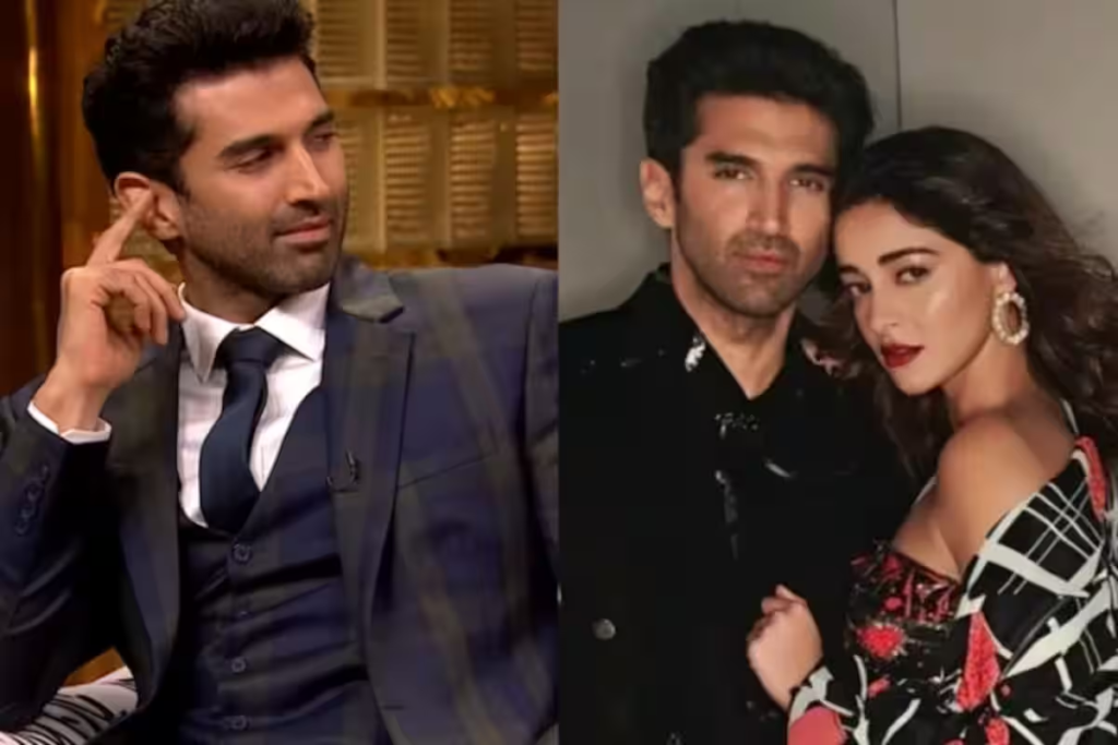 "Aditya Roy Kapur, in a candid episode of Koffee with Karan, hints at a joyous situationship with Ananya Panday. Dive into the Bollywood gossip as he shares smiles and praises for 'pure joy' Ananya."

