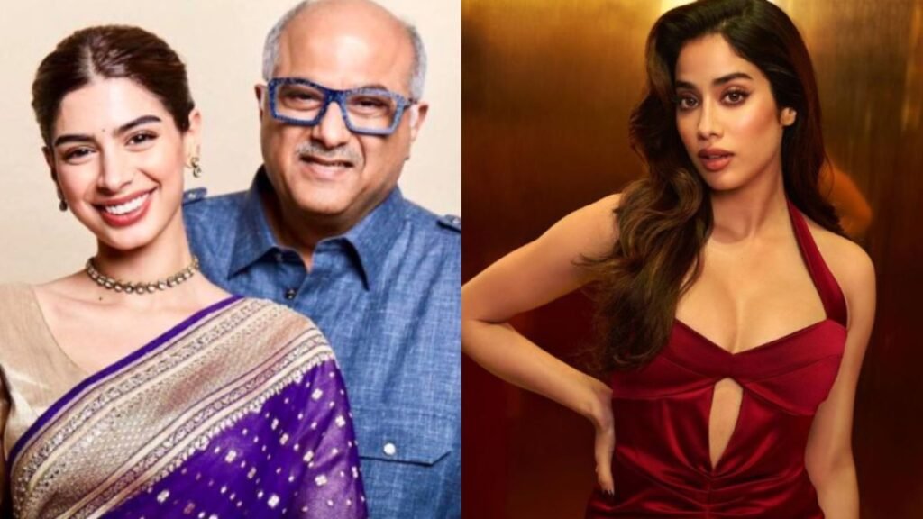  "Janhvi Kapoor shares a delightful childhood memory on Koffee with Karan, recounting how Khushi Kapoor's demand for a pink taxi led their father Boney Kapoor to walk for two hours around London, enduring blisters in the process." 