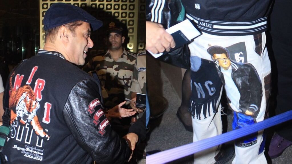 Explore Bollywood icon Salman Khan's fearless fashion as he debuts personalized pants, sparking a social media frenzy with netizens hailing the trend as 'Bhai ka Swag.' Uncover the actor's bold style journey in this must-read update.
