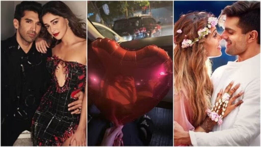 Bollywood's Valentine's Day unfolds with Ananya Panday's intriguing surprise and Karan Singh Grover's heartwarming celebration with Bipasha Basu. See the love-filled moments!
