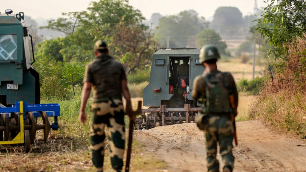 BSF Inspector General alerts heightened infiltration risks along Line of Control during elections, stressing the need for vigilant security measures.