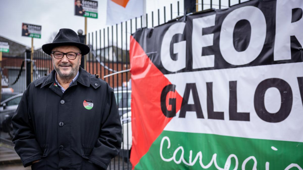 "Discover the unforeseen success of left-wing figure George Galloway, marking a significant turning point in the political narrative of an English town. This victory poses challenges for Labour and prompts a critical analysis of the evolving political landscape."
