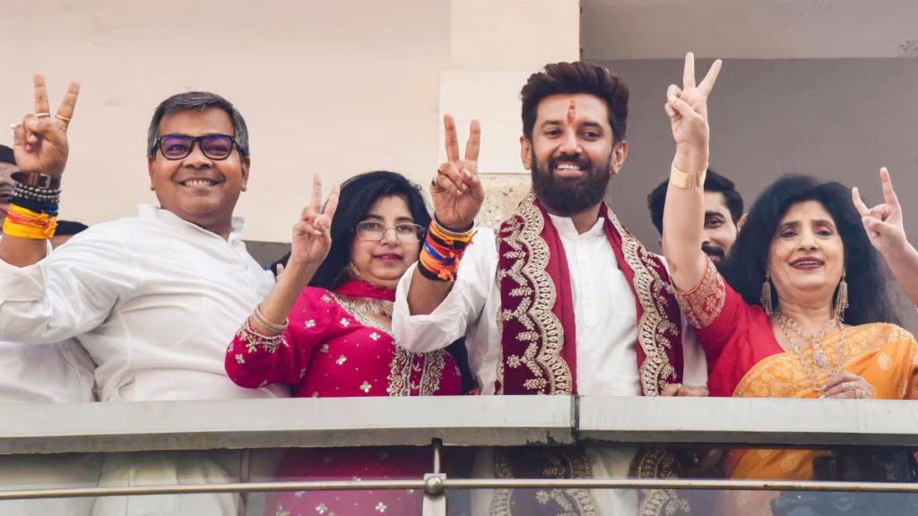 In a decisive move, Chirag Paswan has emerged victorious in the battle to inherit his father Ram Vilas Paswan's political legacy, solidifying his leadership position and influence in Indian politics.
