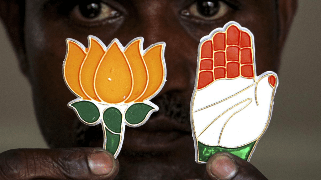 "As tensions rise in Madhya Pradesh bypolls, Congress and BJP allege voter fraud and violent incidents. Candidates are being moved to secure guest houses to avoid conflict as accusations fly between the two political rivals. The unfolding situation underscores the high stakes in the region’s fiercely contested elections."