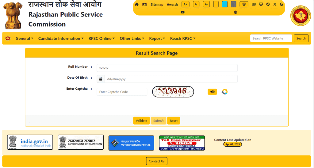 RPSC RAS Mains 2023 Marks Out: Download Your Scorecard Now at rpsc.rajasthan.gov.in