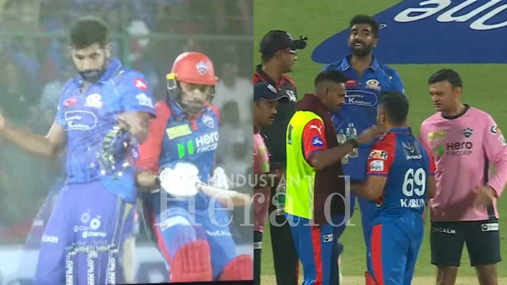 Jasprit Bumrah Karun Nair Face-Off Stuns Fans | Fiery Clash & Rohit Sharma's Epic Reaction | IPL 2025