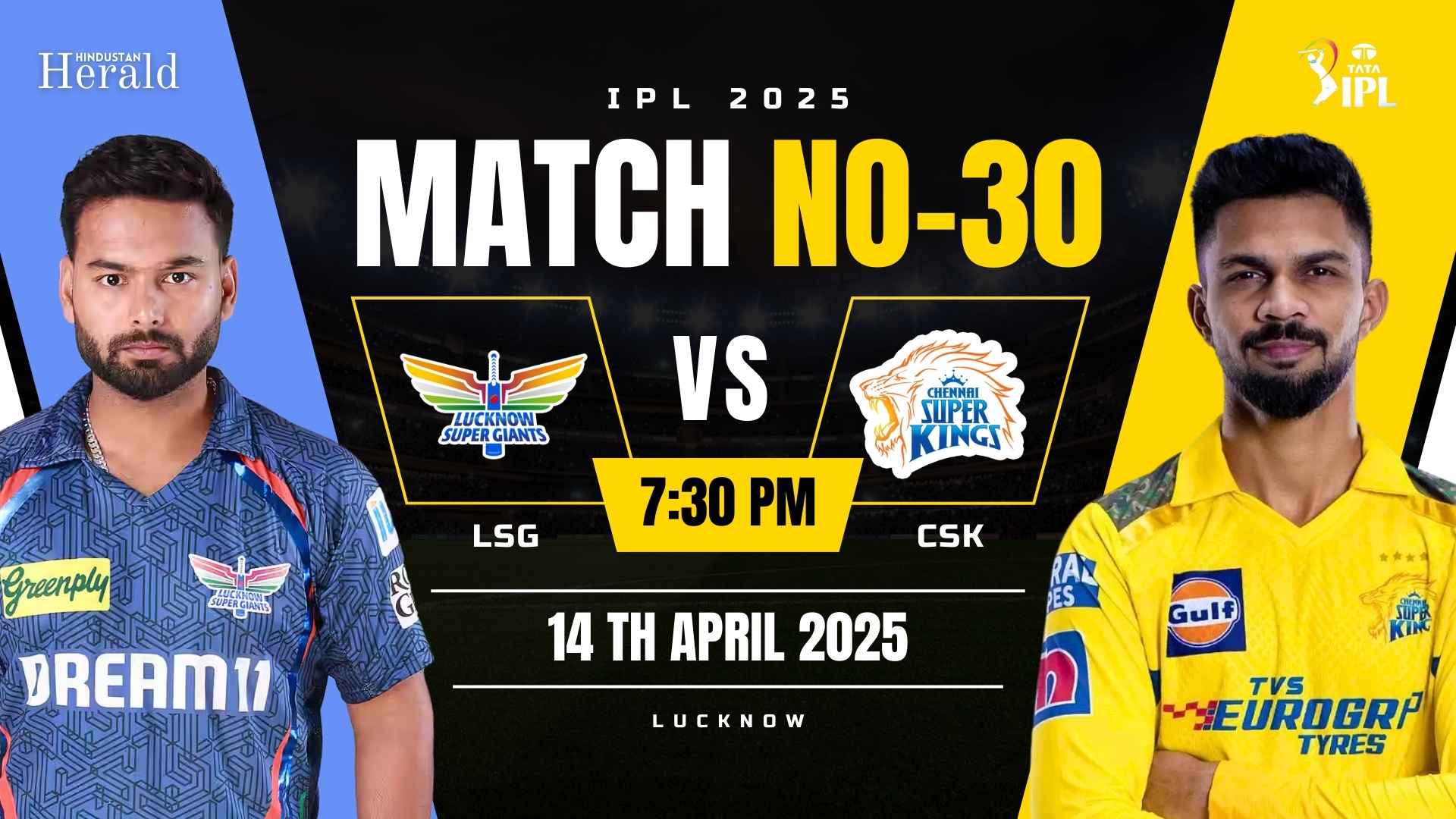 lsg vs csk | csk vs lsg